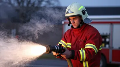 Firefighters tackled a scrubland fire near Northampton Town’s Sixfields ground at 16:10 BST, extinguishing the blaze and...